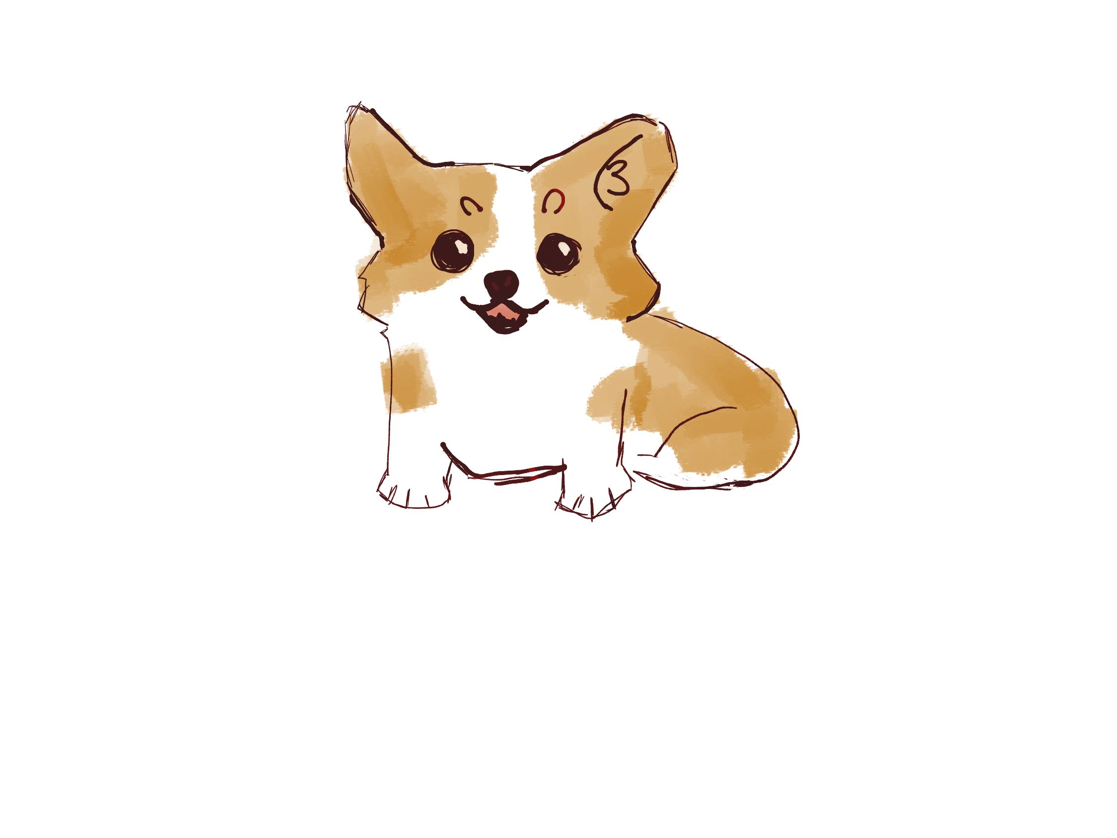 Lee Lee the corgi mascot